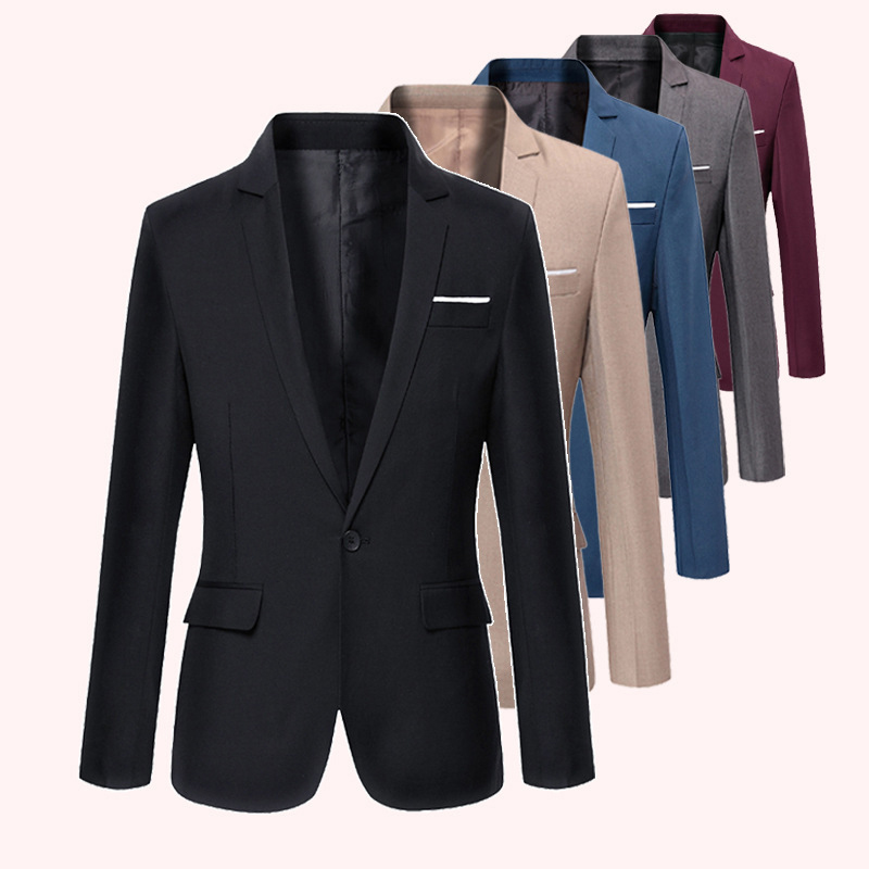 Men'S Formal Wear For Marriage - Suit Coat Men Solid Color Slim