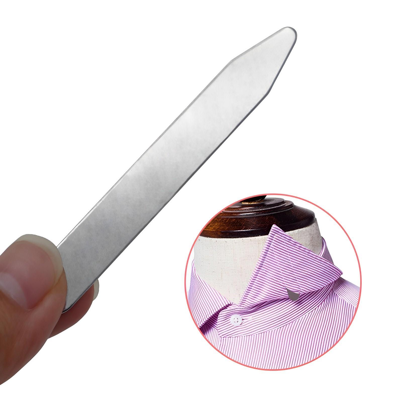 Stainless Steel Shirt Collar S - Collar Stay Metal review and price