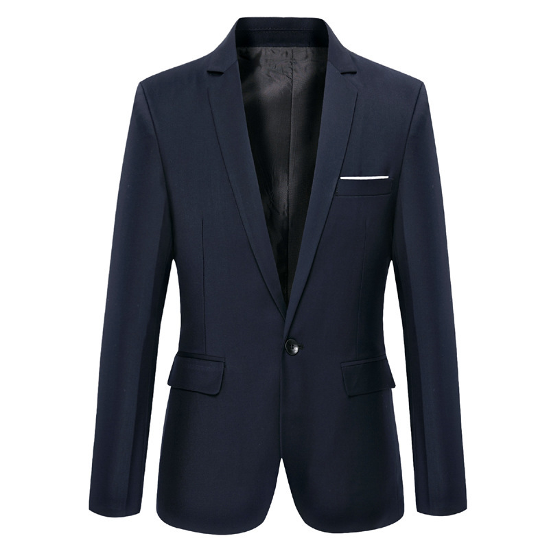 Suit Coat Men Solid Color Slim - Men'S Formal Wear For Marriage review and price