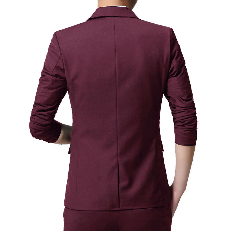 Suit Coat Men Solid Color Slim - Men'S Formal Wear For Marriage review and price