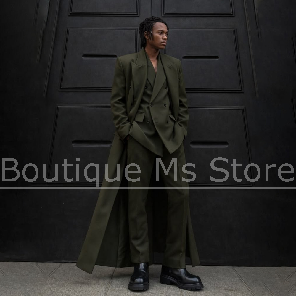 Men Long Suit Three Piece Over - Men'S Hip Formal Wear review and price