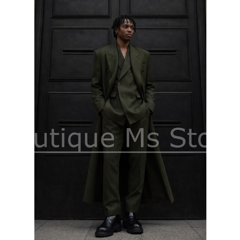 Men Long Suit Three Piece Over - Men'S Hip Formal Wear review and price