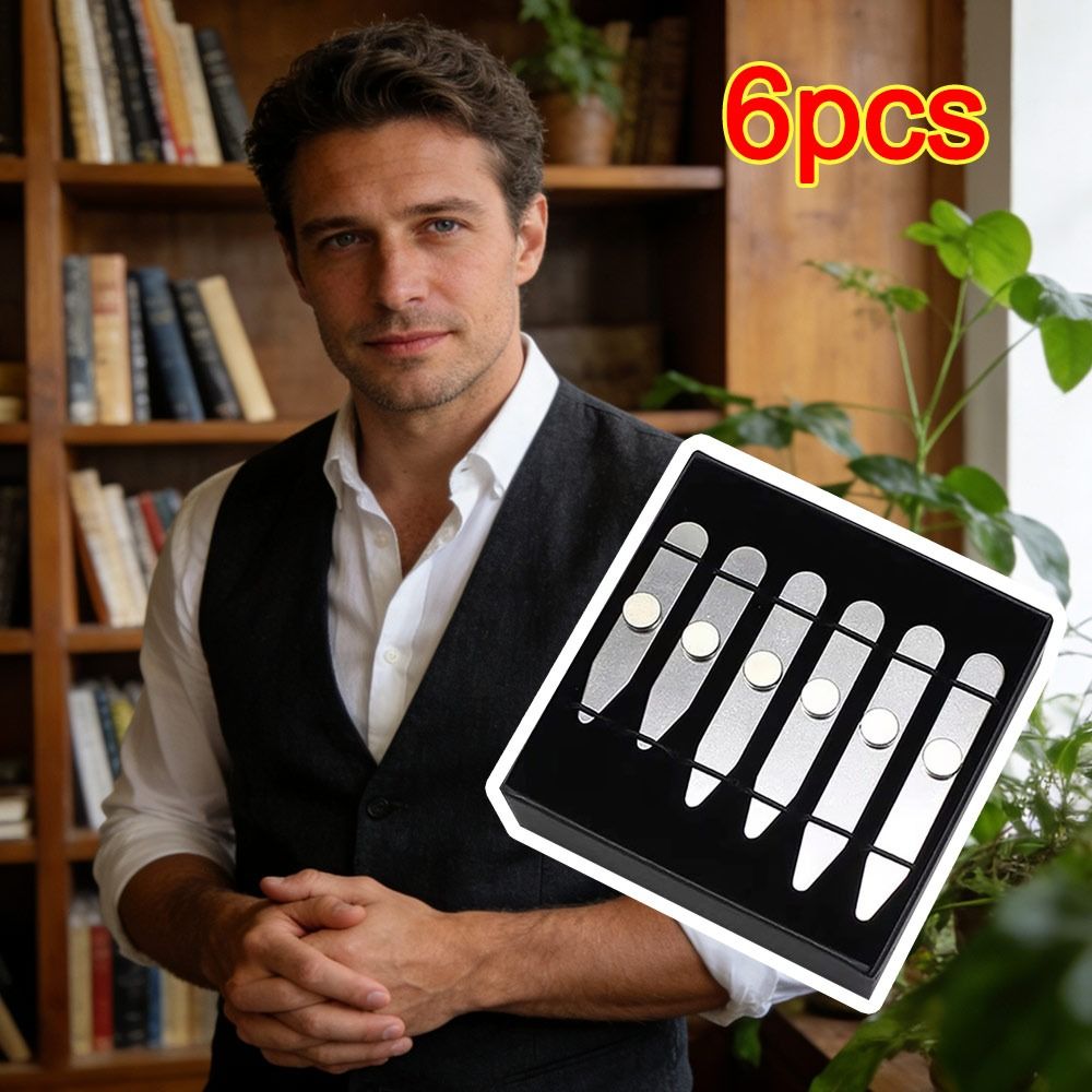 6Pcs Durable Stainless Steel C - Collar Stay Metal review and price