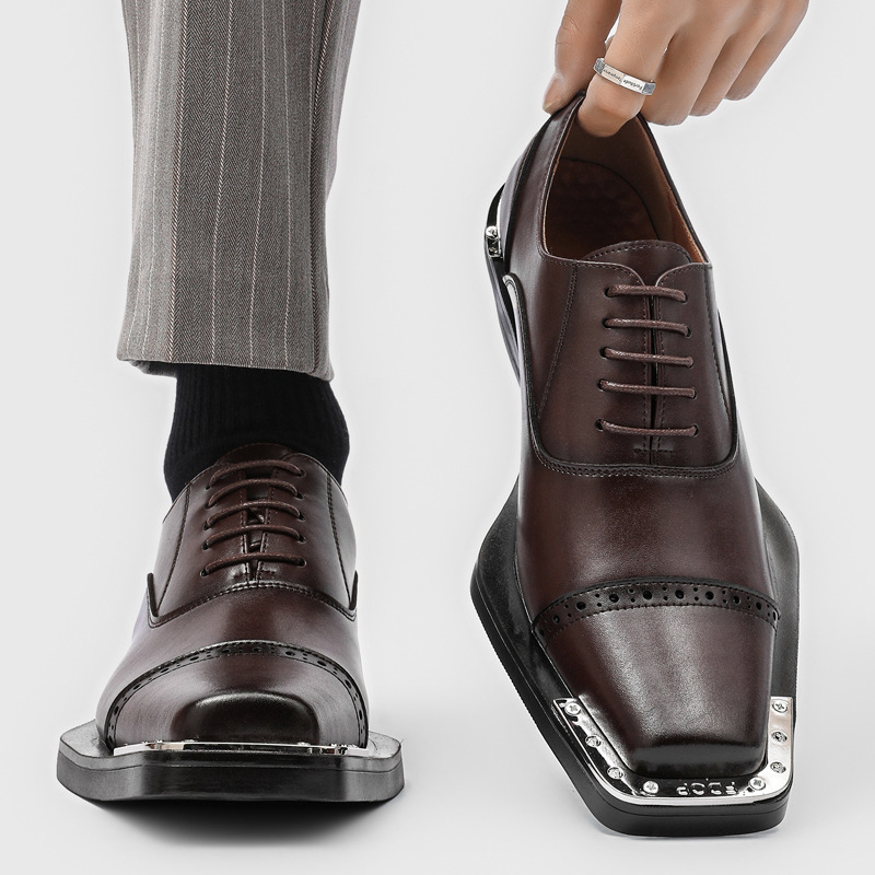Men's leather shoes - British  - Men Formal Wear Look review and price
