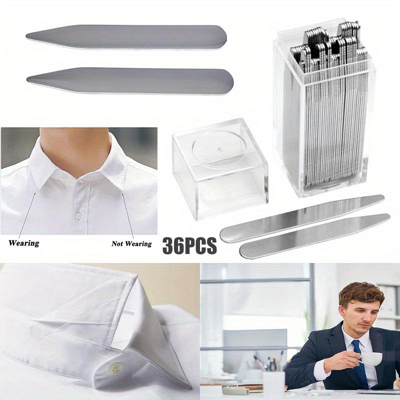 36pcs Stainless Steel Shirt Co - Collar Stay Metal review and price