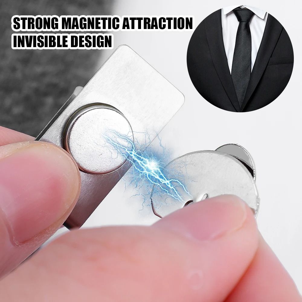 New Invisible Tie Stay Clips A - Collar Stay Metal review and price