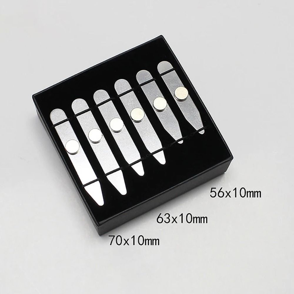 6Pcs New Stainless Steel Colla - Collar Stay Metal review and price