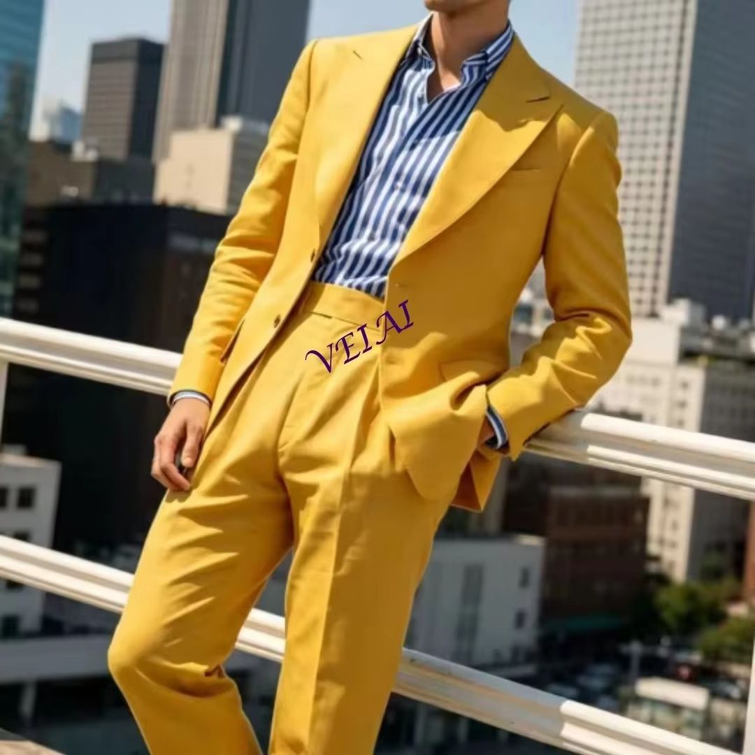Summer Sage Green Linen 2-Piec - Men'S Relaxed Formal Wear review and price