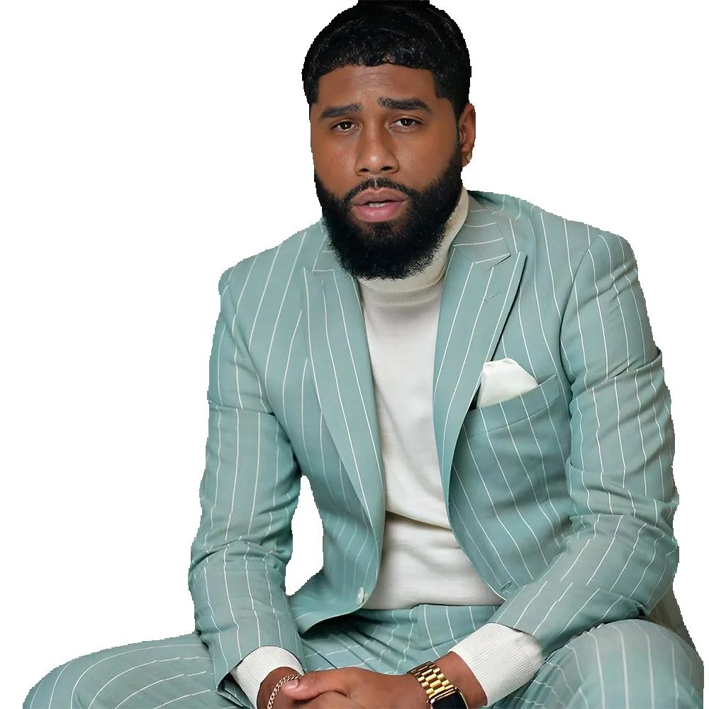 YiMinpwp Light Green Men's Str - Men Formal Wear Wedding Guest review and price