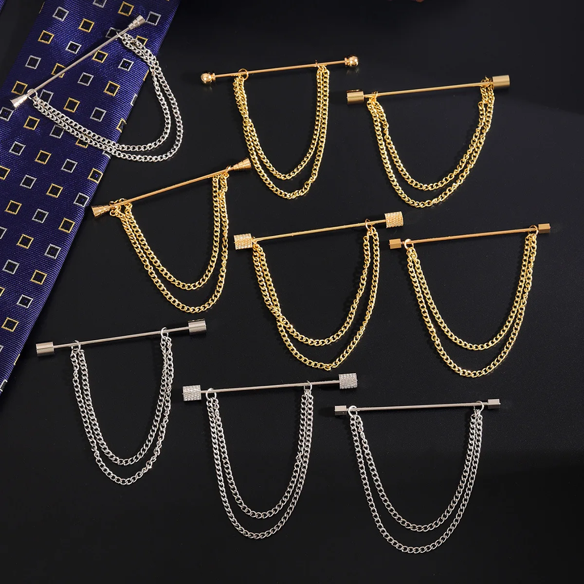 Collar Stays Pin Simple Men's  - Collar Stay Metal review and price