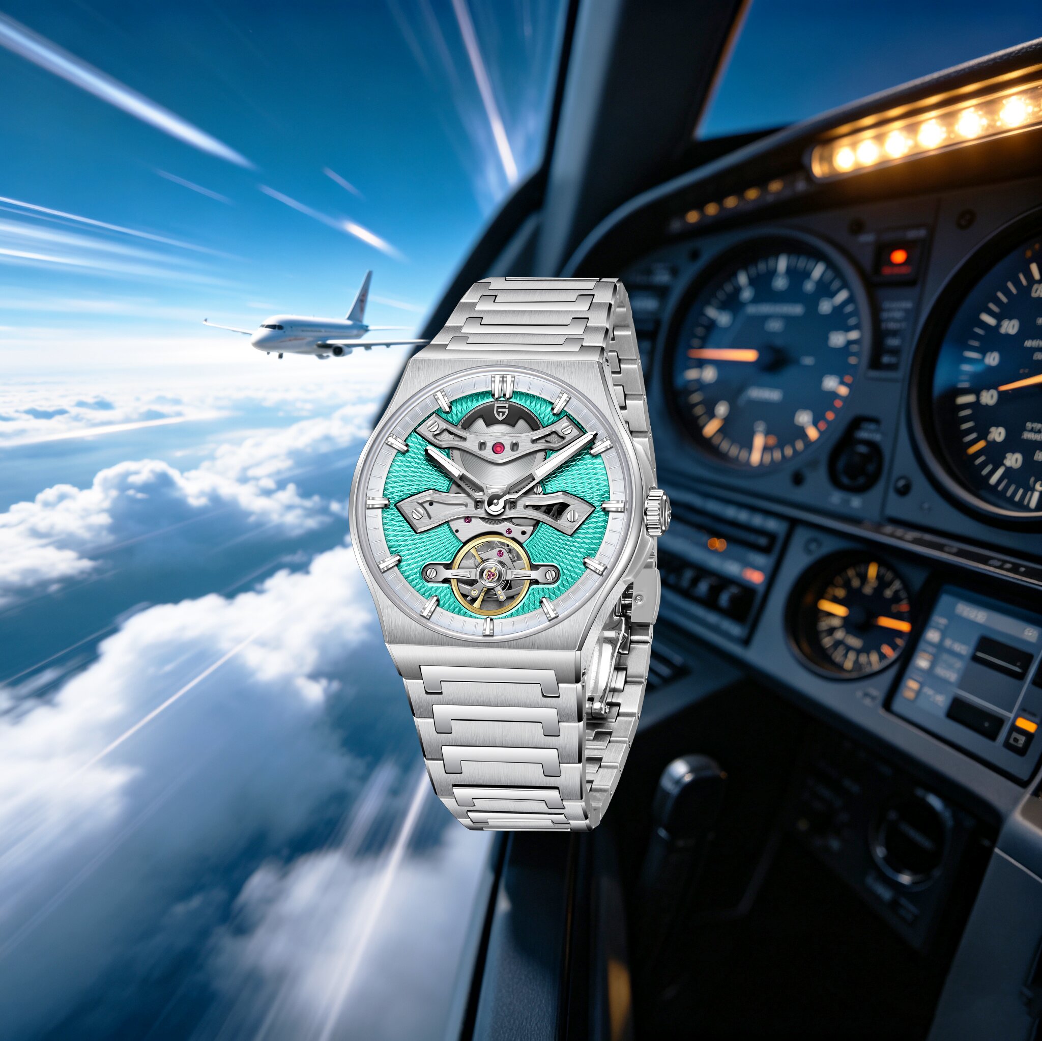 PAGANI DESIGN Men Luxury Elega - Men'S Formal Wear Watches review and price