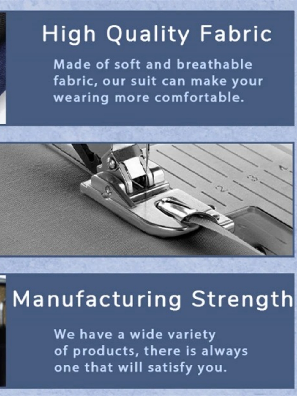 Blue Formal Man Suits 3 Pieces - Men Formal Wear Wedding Guest review and price