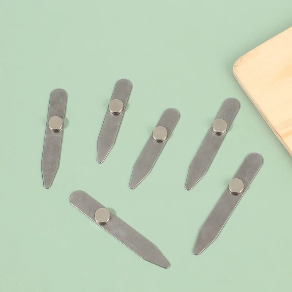 6Pcs Durable Stainless Steel C - Collar Stay Metal review and price